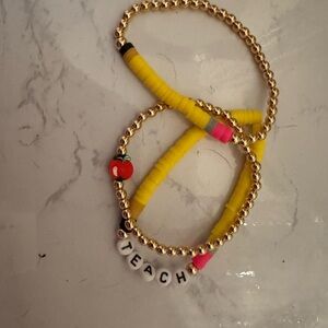 Teacher Bracelet set